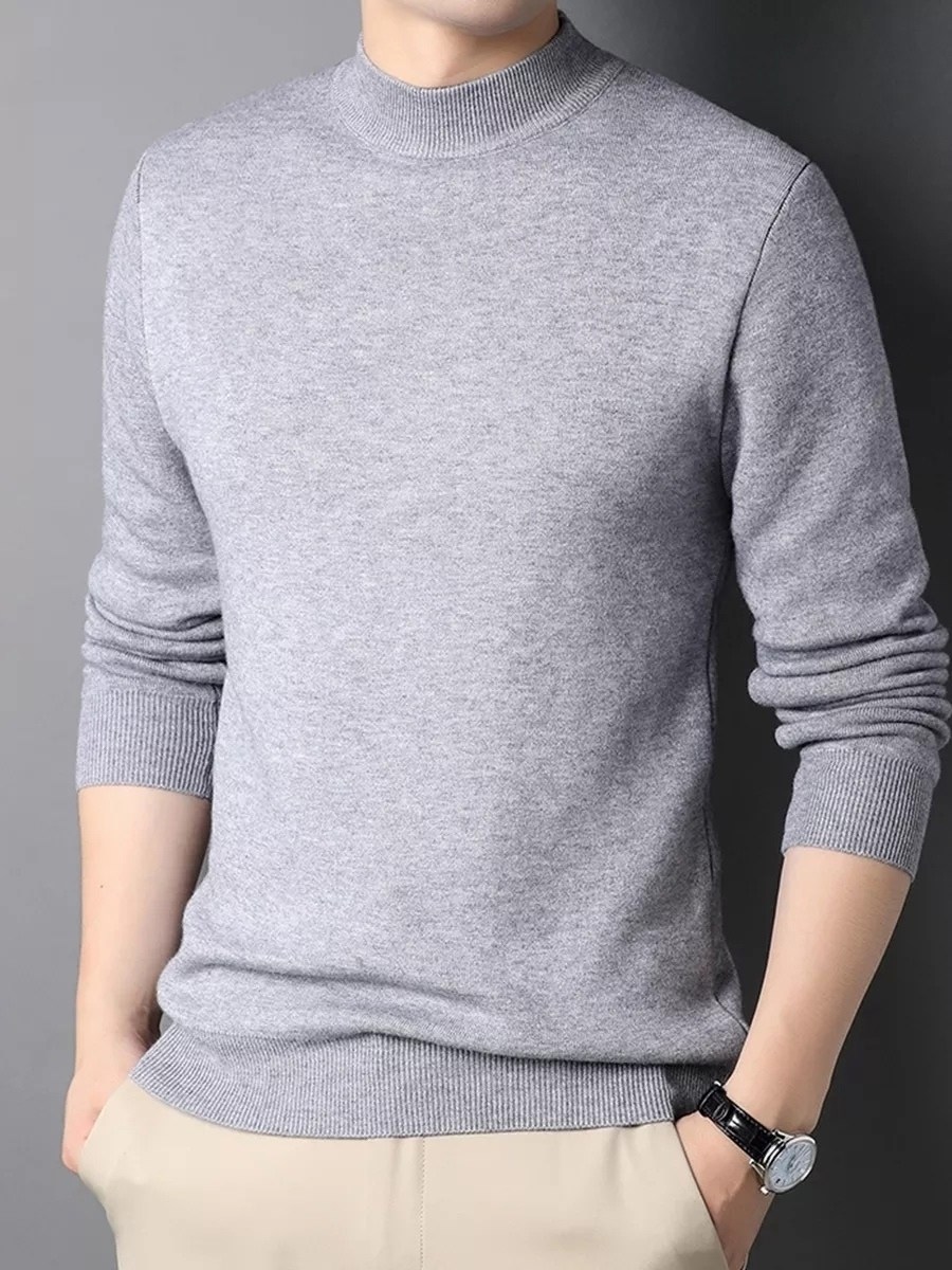 мужской свитер,джемпера мужские,свитер мужской однотонный,свитер с воротником,свитер для мужчин