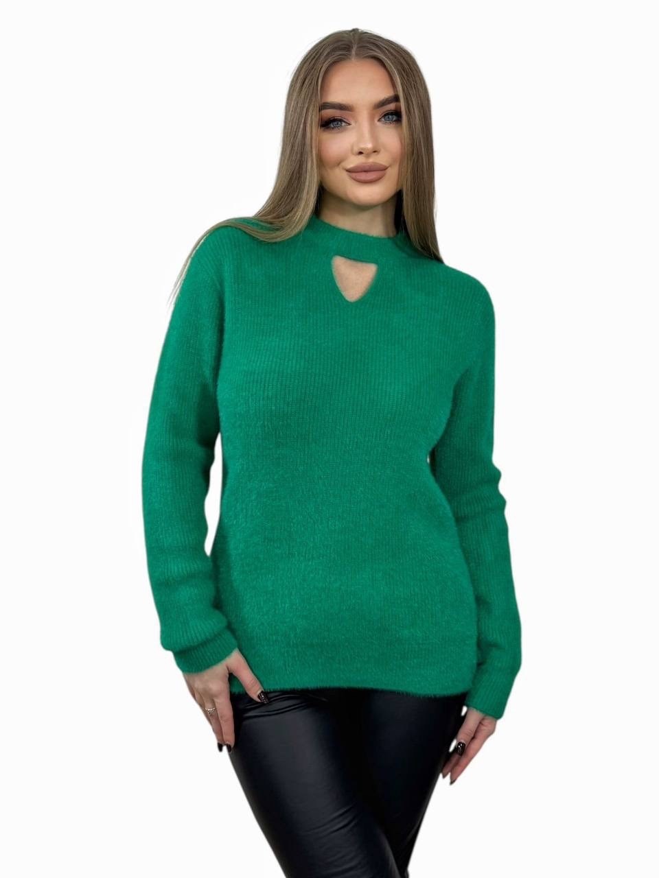 кофта женская,свитера женские,свитер женский зеленый,женские джемпера,джемпер женский зеленый