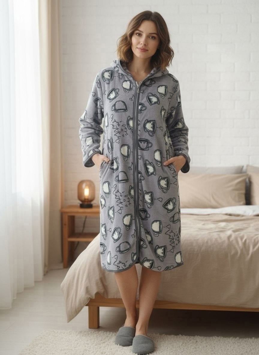 халат женский,халат домашний теплый,теплый халат,халат с капюшоном,халат