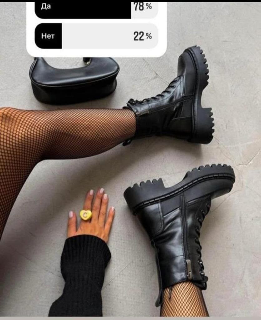 женские ботинки,,ботинки,ботинки эко-кожа,грубые ботинки 2025