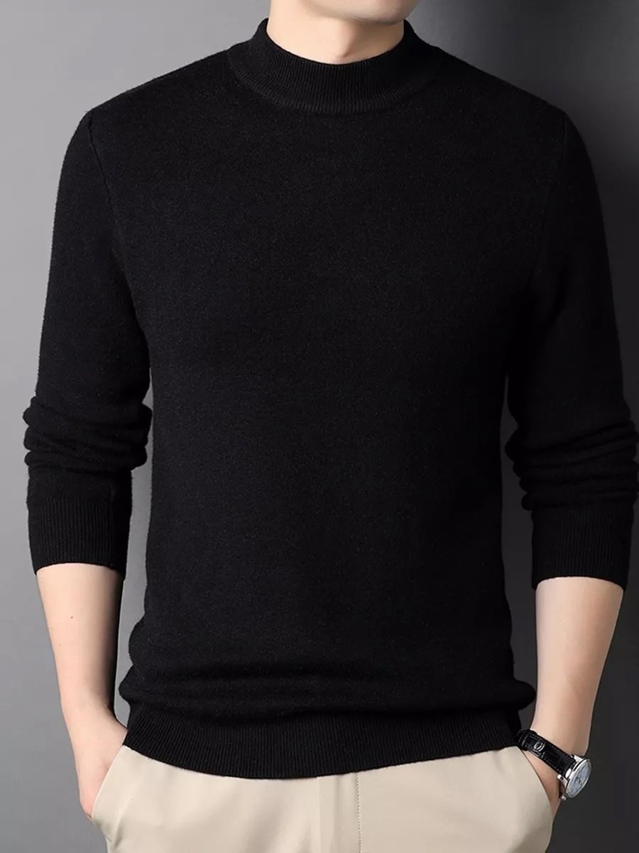 мужской свитер,джемпера мужские,свитер мужской однотонный,свитер с воротником,свитер для мужчин