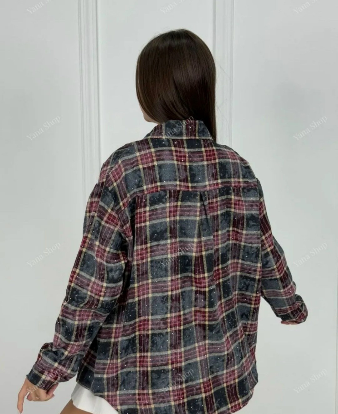 рубашка в клетку оверсайз варенка umalook,женская рубашка в клетку,рубашка в клетку оверсайз,женская оверсайз рубашка в клетку,рубашка летняя в клетку оверсайз