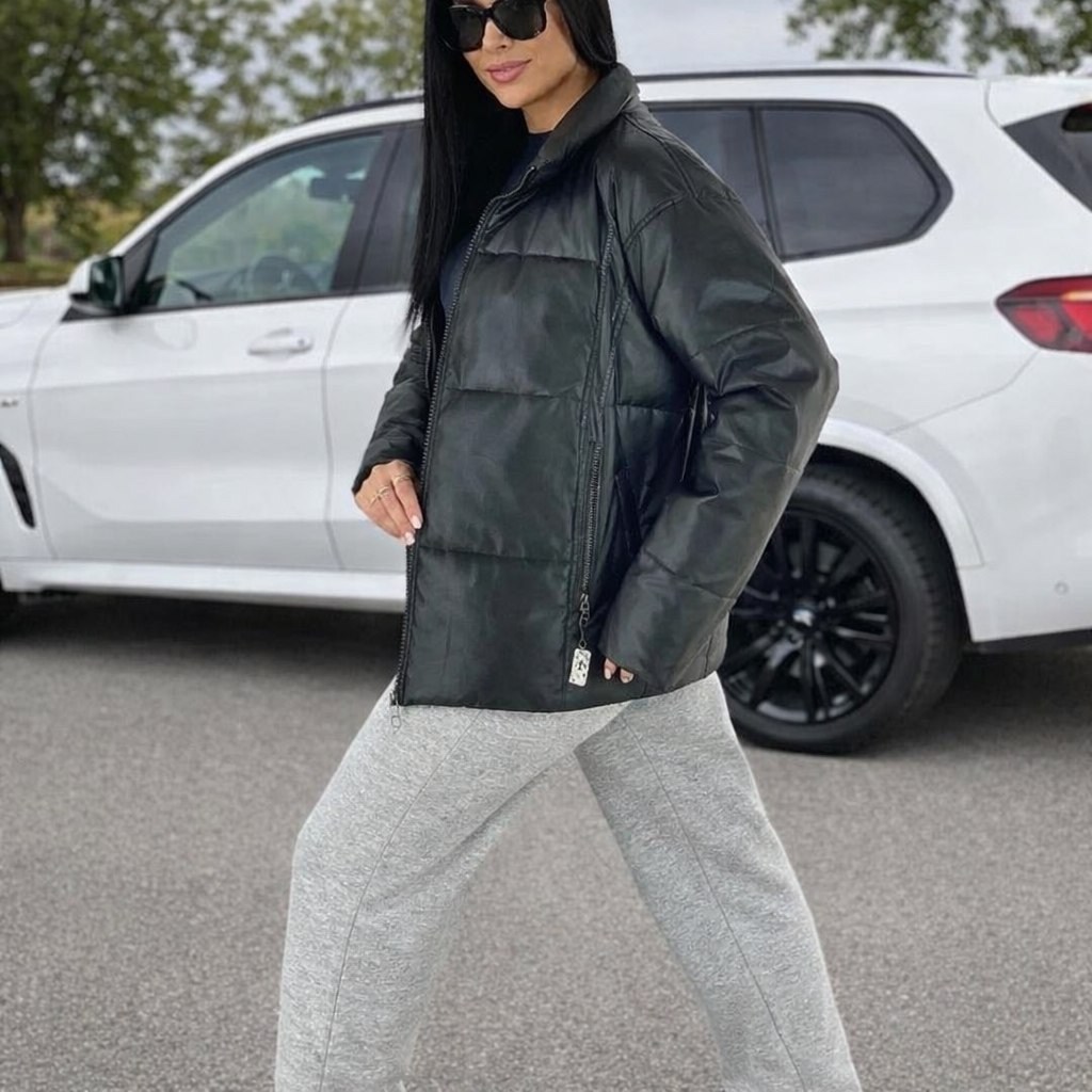 куртка женская демисезонная кожаная теплая из экокожи mony,куртка женская из экокожи,куртка демисезонная из экокожи,куртка короткая из экокожи,куртка пуховик из экокожи женский yar 40133761