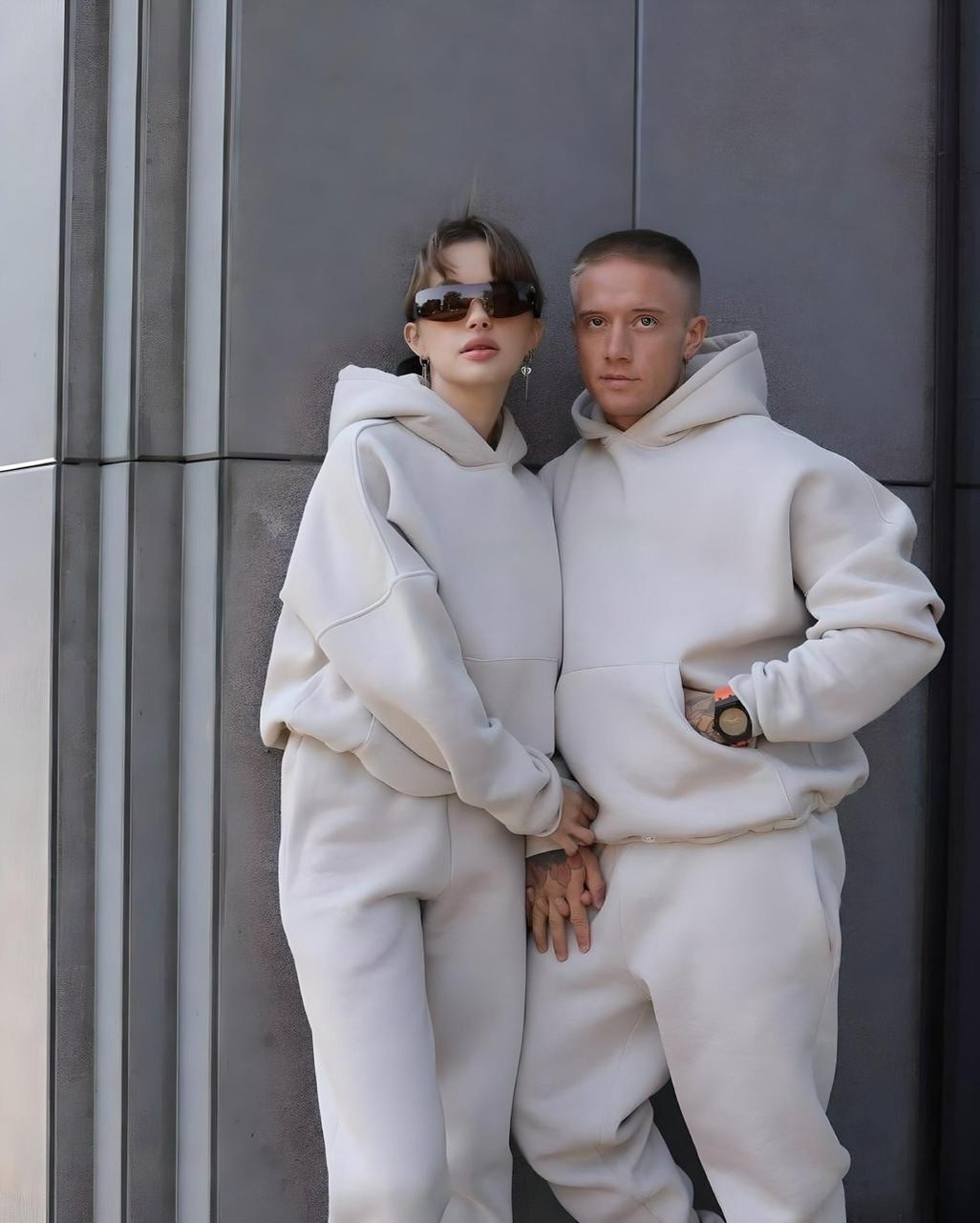 спортивный костюм парный,парные спортивные костюмы,парный костюм на флисе,спортивный костюм men утепленный на флисе oversize portnovstyle,парные костюмы на флисе