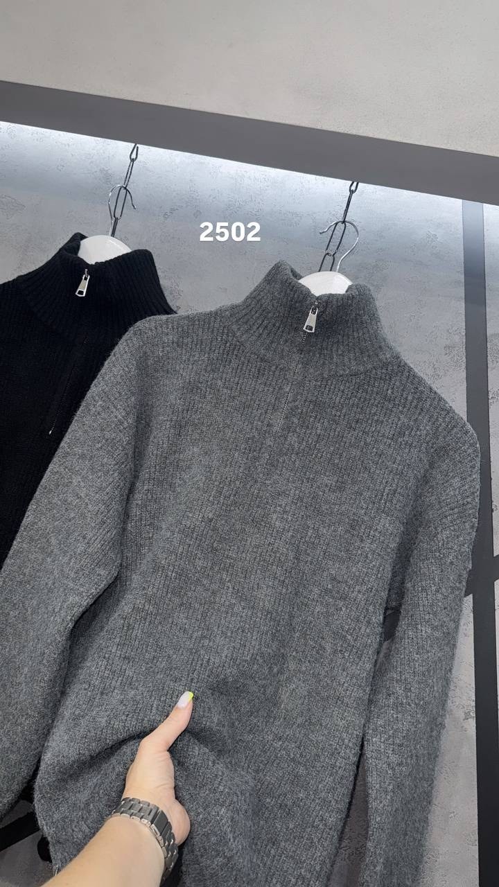 свитер с замком,свитер на молнии,трикотажный свитер,свитер,свитер женский