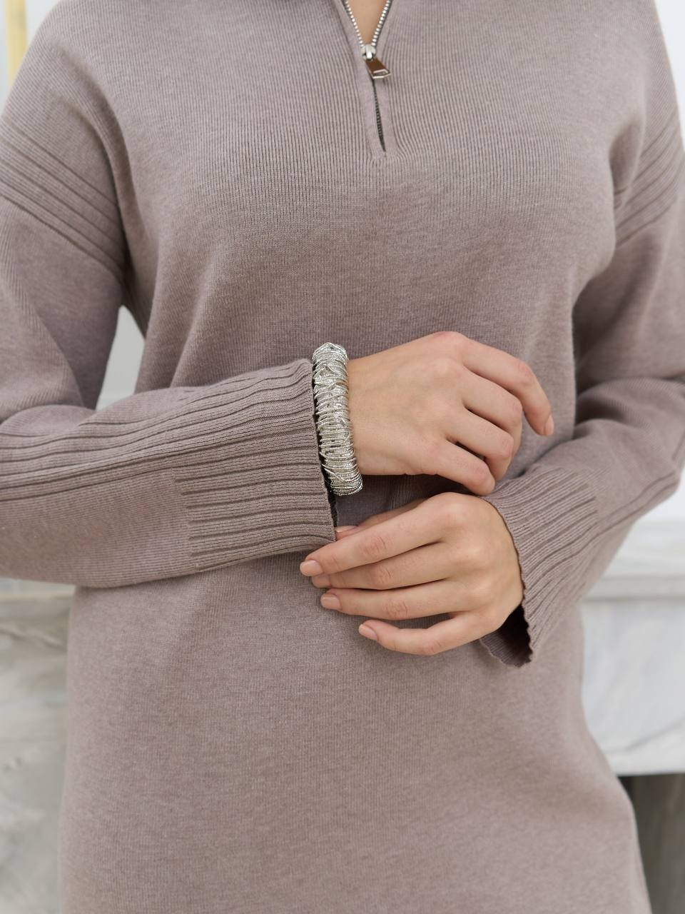 платье свитер вязаное теплое с горлом lialinni,платье свитер вязаное теплое lulla 261897972,платье вязаное,платье вязаное бежевое,женское платье