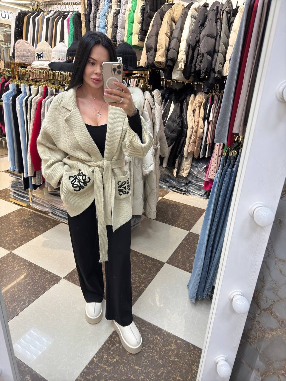 кардиган,стильный кардиган,вязаный кардиган,кардиган loewe,вяжем кардиган