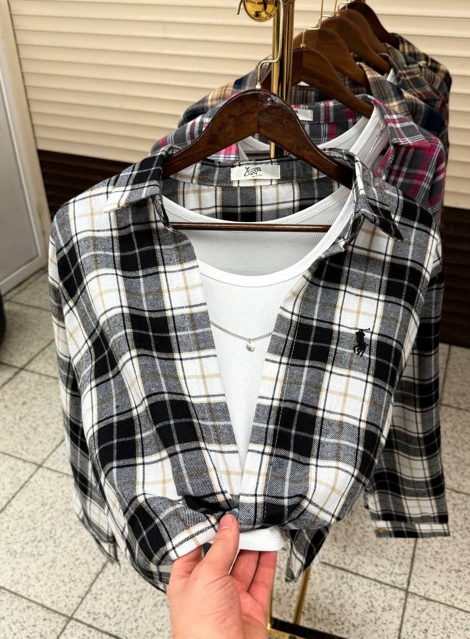 рубашка в клетку,рубашка в клетку женская,рубашка женская в клетку оверсайз,женская рубашка,женская клетчатая рубашка
