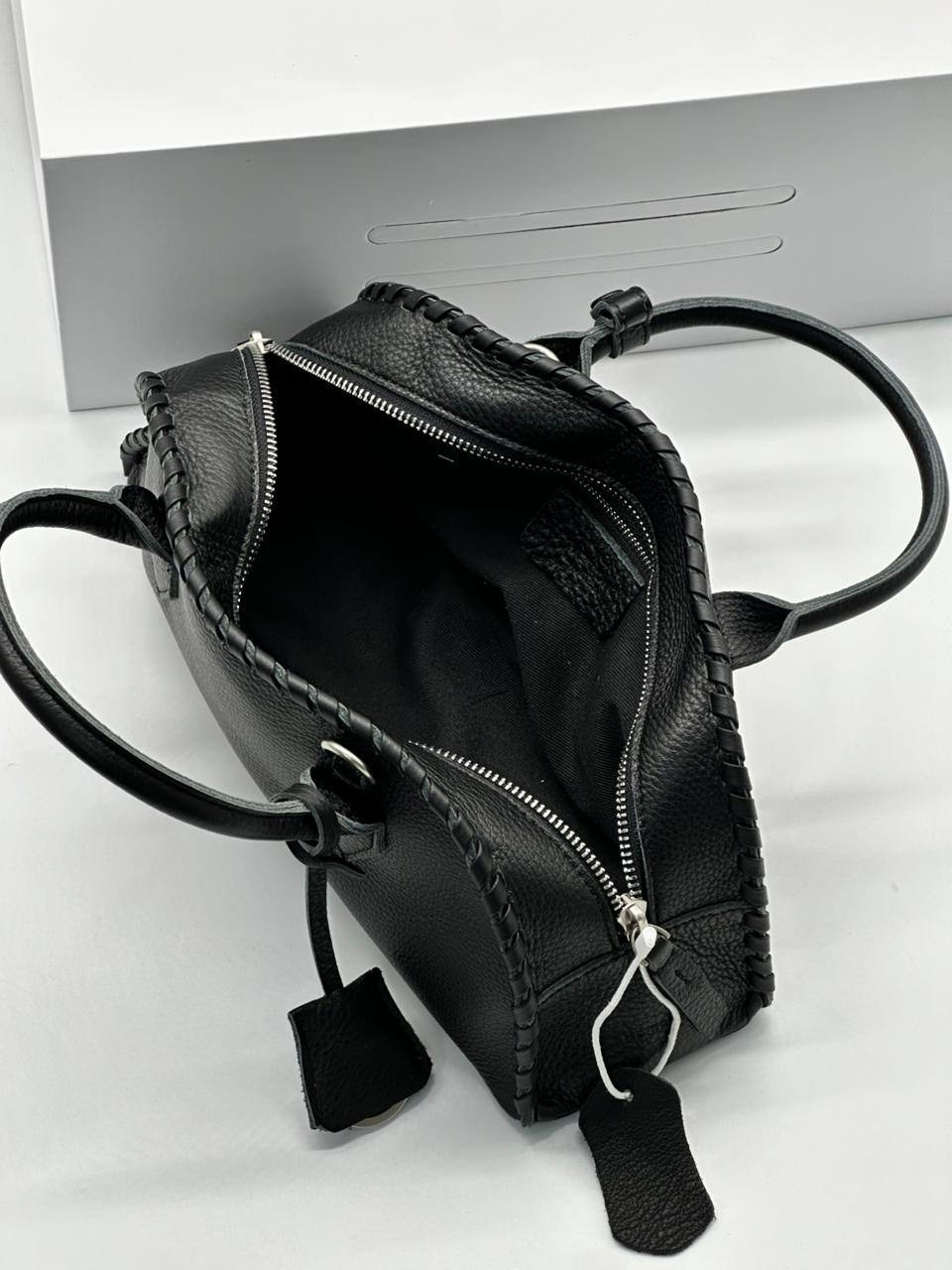 сумка,брендовая женская сумка,большая кожаная сумка-тоут the row dark brown,сумки женская,модная сумка