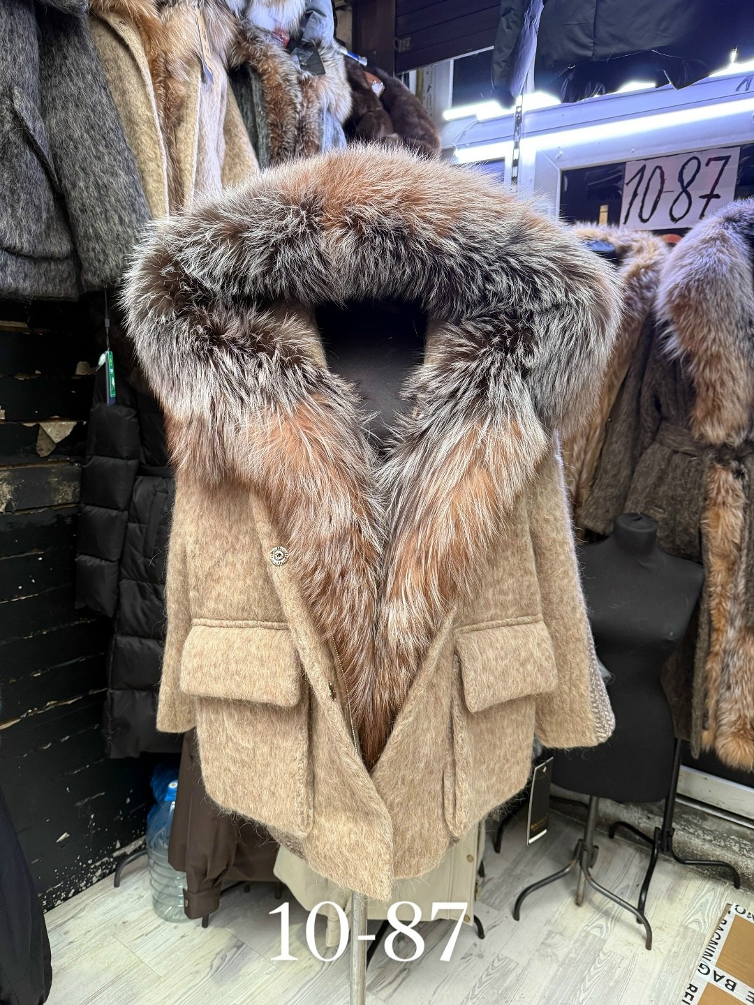 зимняя куртка-пальто оверсайз v8oss,парка с мехом,зимняя куртка-пальто оверсайз,парка с натуральным мехом,зимняя кашемировая куртка с лисьим меховым воротником для женщин