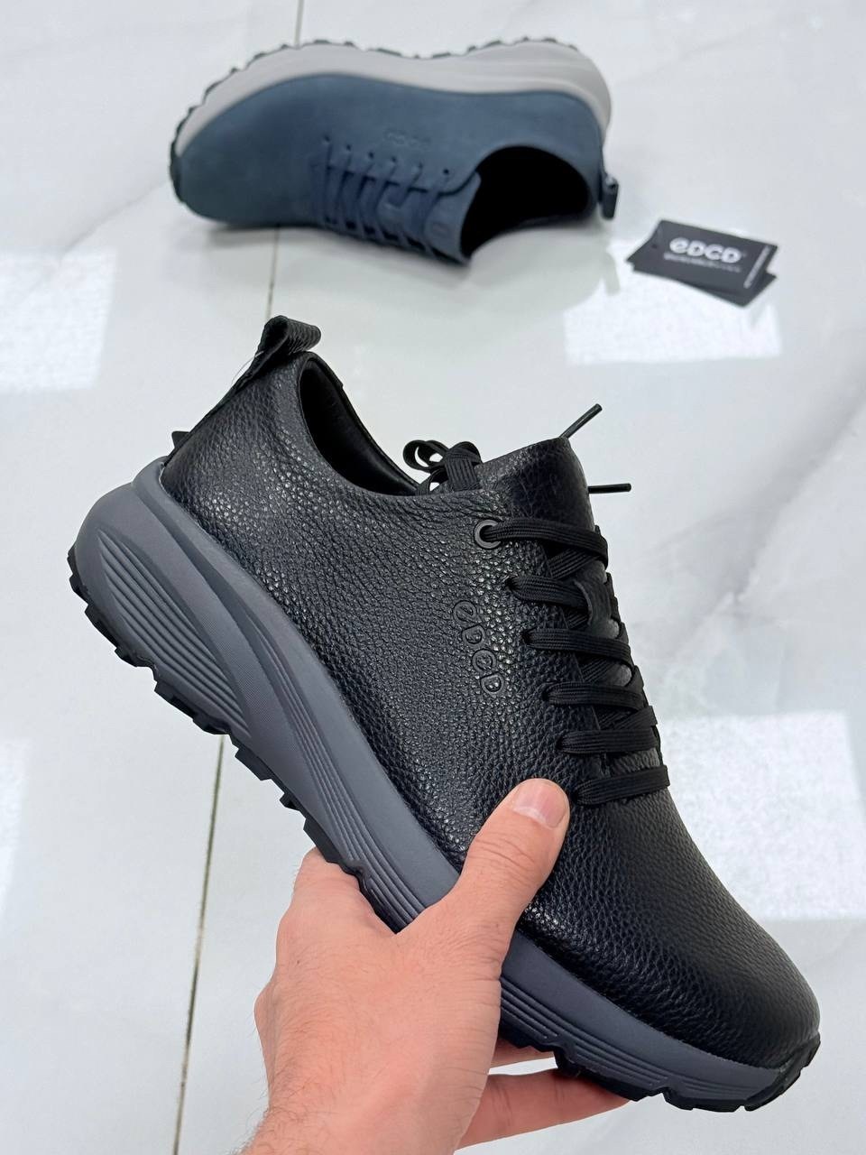 ,кроссовки мужские ecco,кожаные кроссовки мужские,кроссовки ecco,мужская  кроссовки