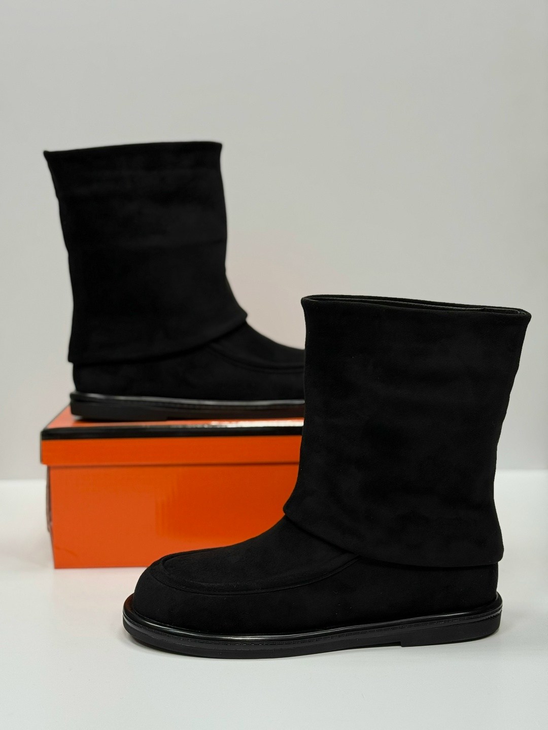 сапоги hermes,сапоги,замшевые зимние угги юничел,женские замшевые сапоги hermes premium black,женские сапоги