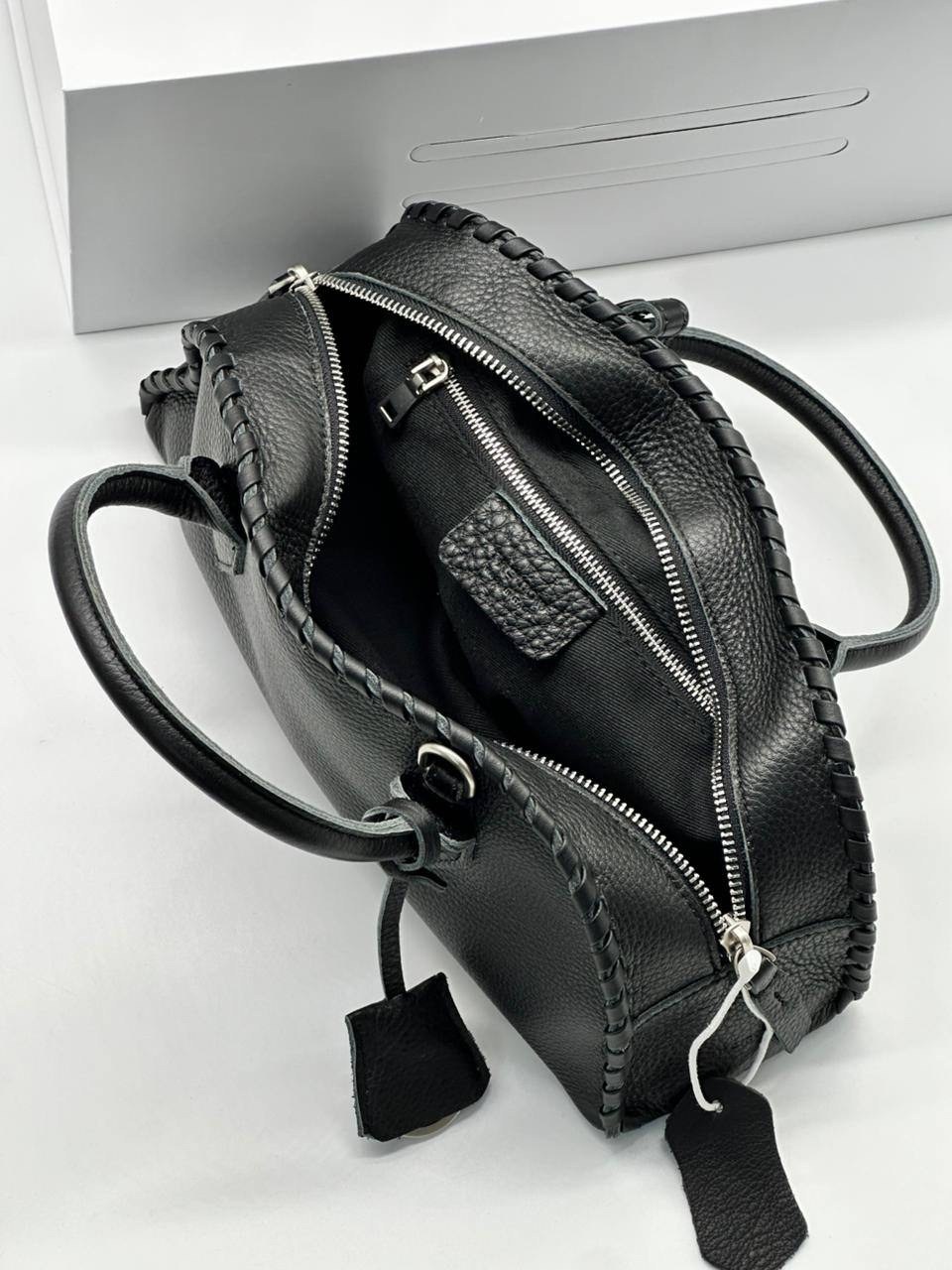 сумка,брендовая женская сумка,большая кожаная сумка-тоут the row dark brown,сумки женская,модная сумка