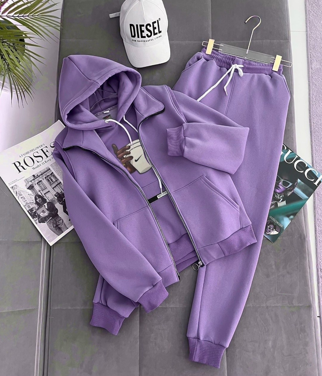 спортивный костюм женский на флисе,костюм на флисе,женские костюмы на флисе,костюм женский на флисе толстовка и штаны арт. 1336955,костюм женский спортивный утепленный толстовка и штаны арт. 1439050