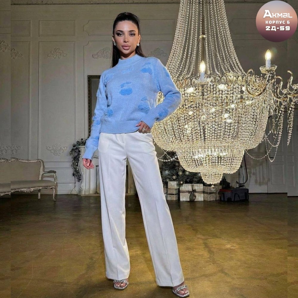 джемпер женские,джемпер,женская кофта,голубой джемпер,модные свитера