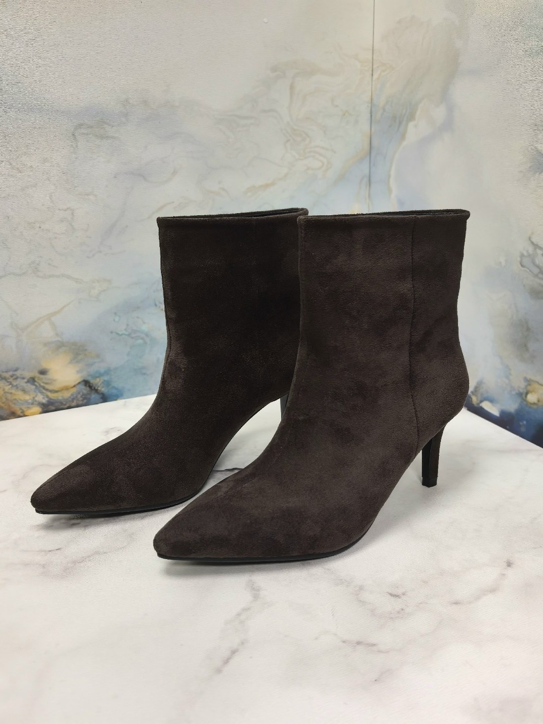 замшевые ботильоны,женские ботильоны,,ботильоны,ботильоны калипсо