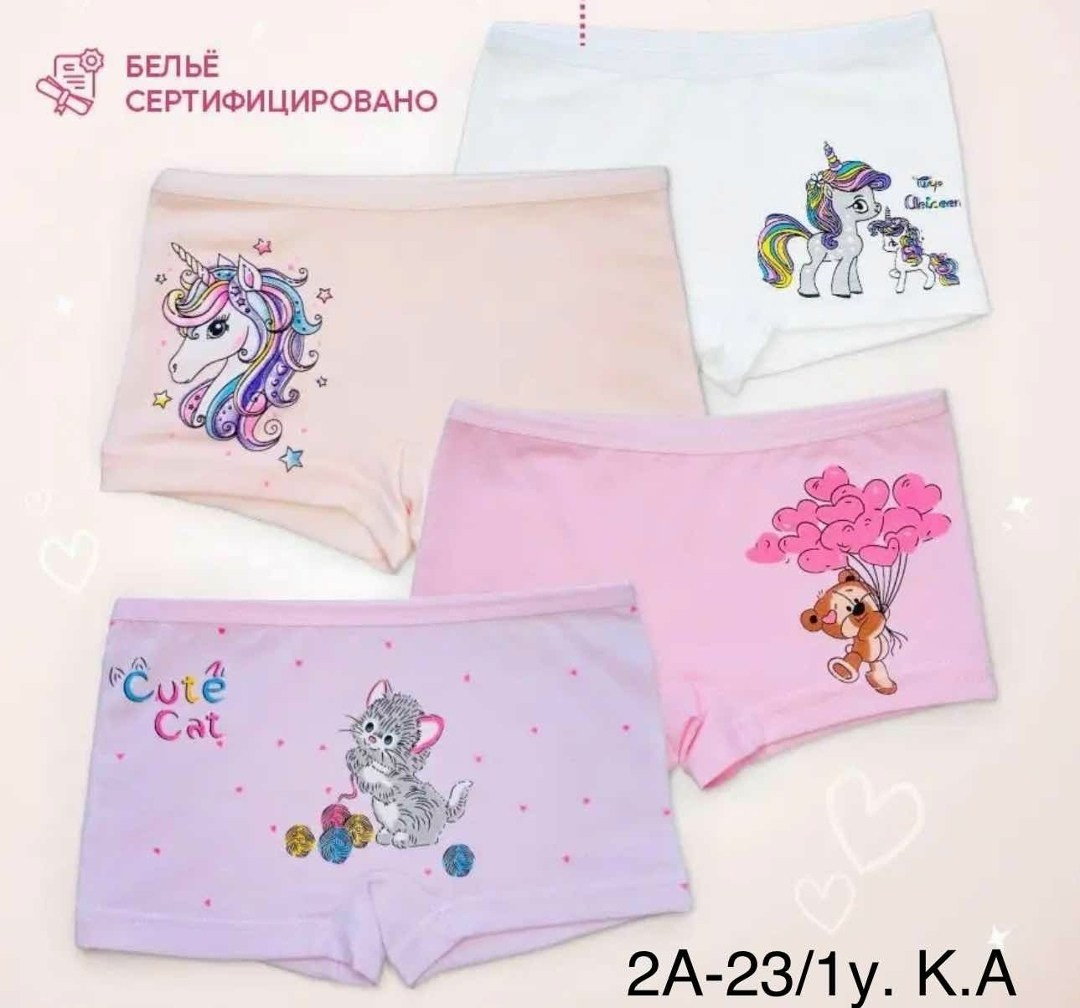 трусы детские 5 шт,трусы для девочки,детские трусы для девочек,детское нижнее бельё для девочек 14 лет,детские трусы