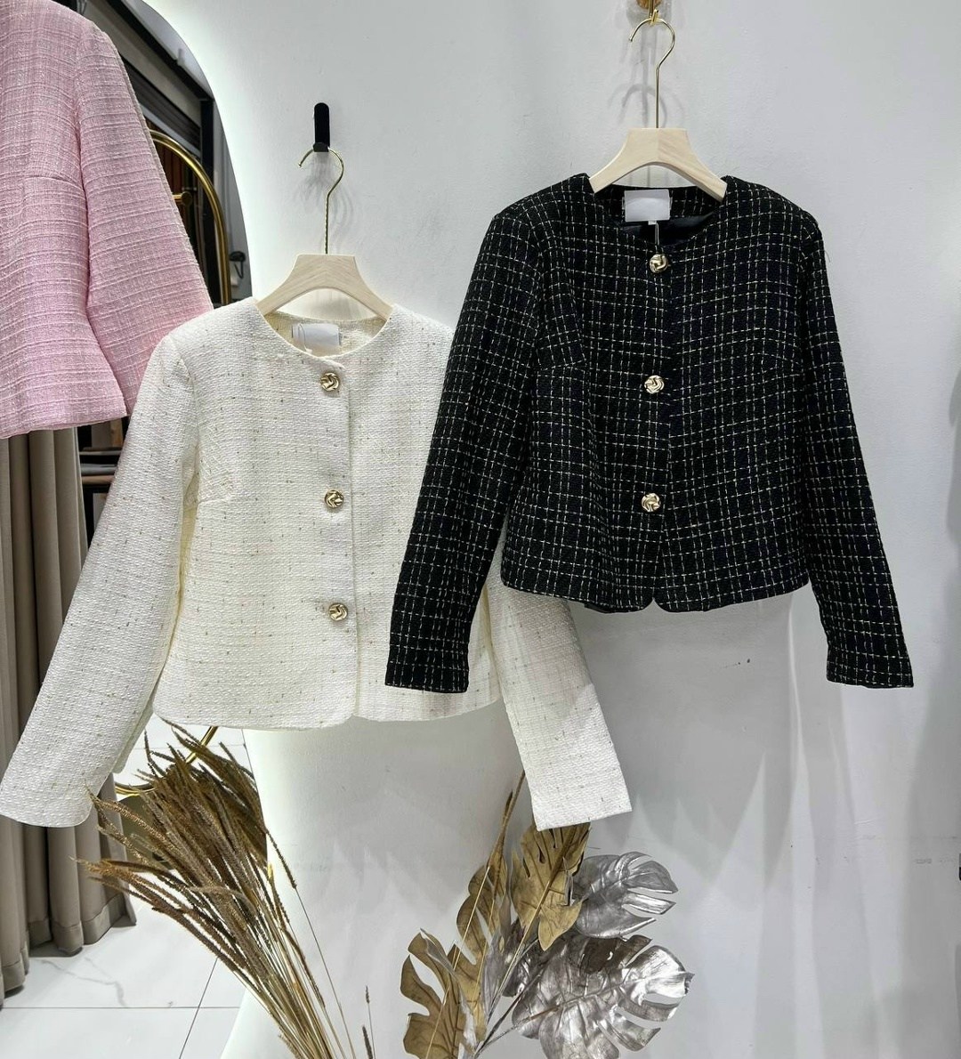 жакет молочный твидовый moe more,элегантный жакет,жакет,жакеты шанель,жакет в стиле шанель