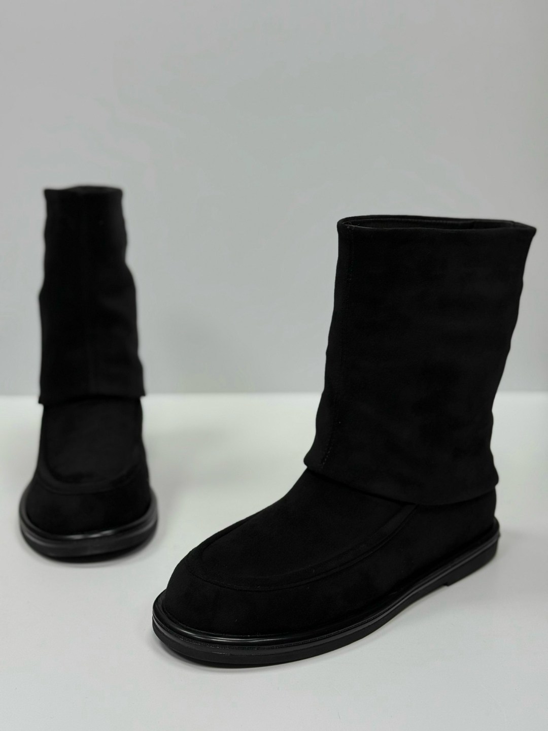 сапоги hermes,сапоги,женские сапоги,женские замшевые сапоги hermes premium black,сапожки