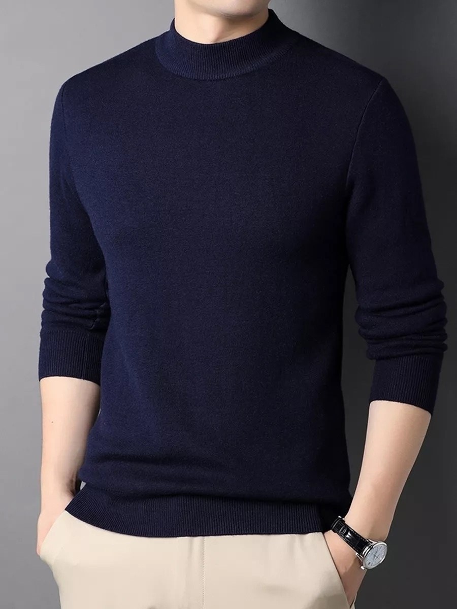 мужской свитер,джемпера мужские,свитер мужской однотонный,свитер с воротником,свитер для мужчин