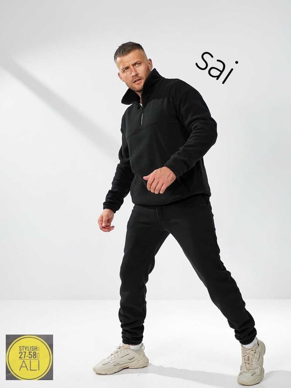 костюм двойка мужской "страйкер х" флис (р-ры: 46-58) хаки,флисовая толстовка,флисовая кофта,мужской костюм на флисе,костюм флисовый