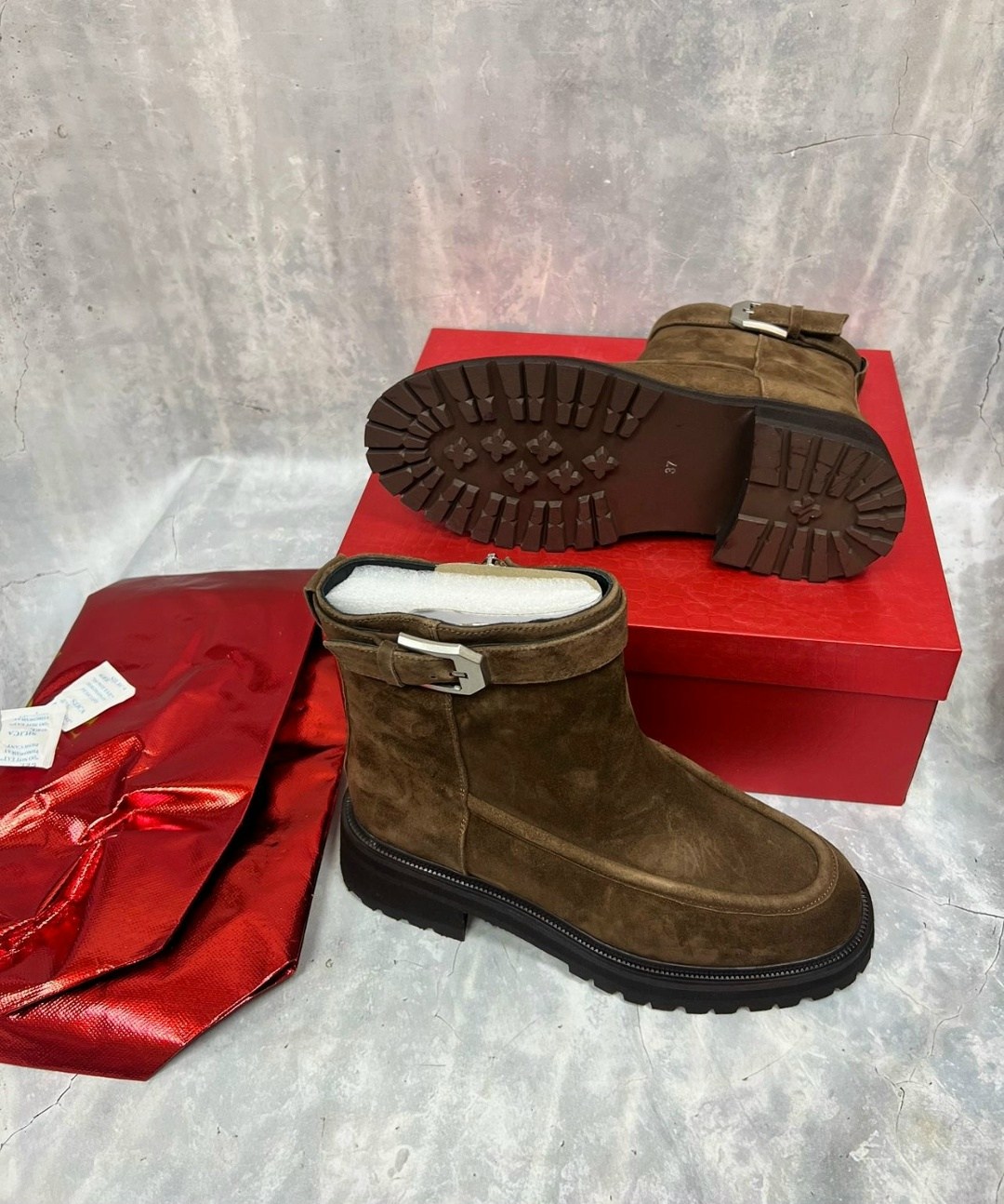 женские зимние замшевые ботинки на высокой платформе,,модные зимние замшевые ботинки на плоской подошве с мехом, зимняя,женская зимняя