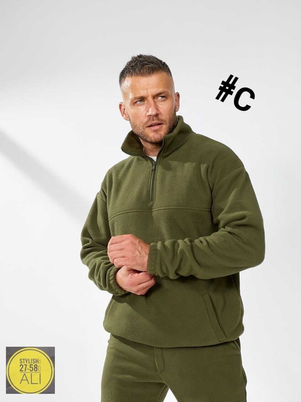 костюм двойка мужской "страйкер х" флис (р-ры: 46-58) хаки,флисовая толстовка,флисовая кофта,мужской костюм на флисе,костюм флисовый