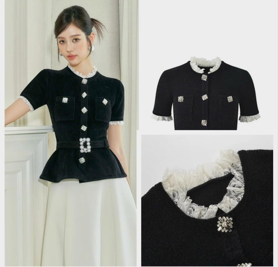 корейская мода,женские наряды,одежда в корейском стиле,одежда в стиле,костюм с юбкой