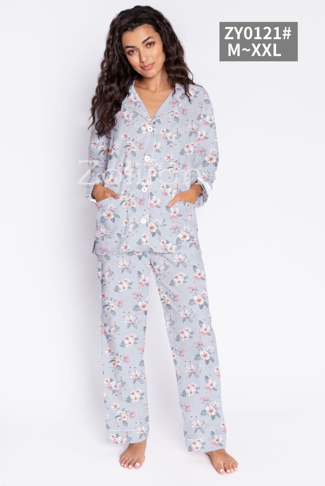 пижама женская (рубашка, брюки) kaftan "котики" розовая,пижамы женски,пижама,женская пижама,пижама женская комплект