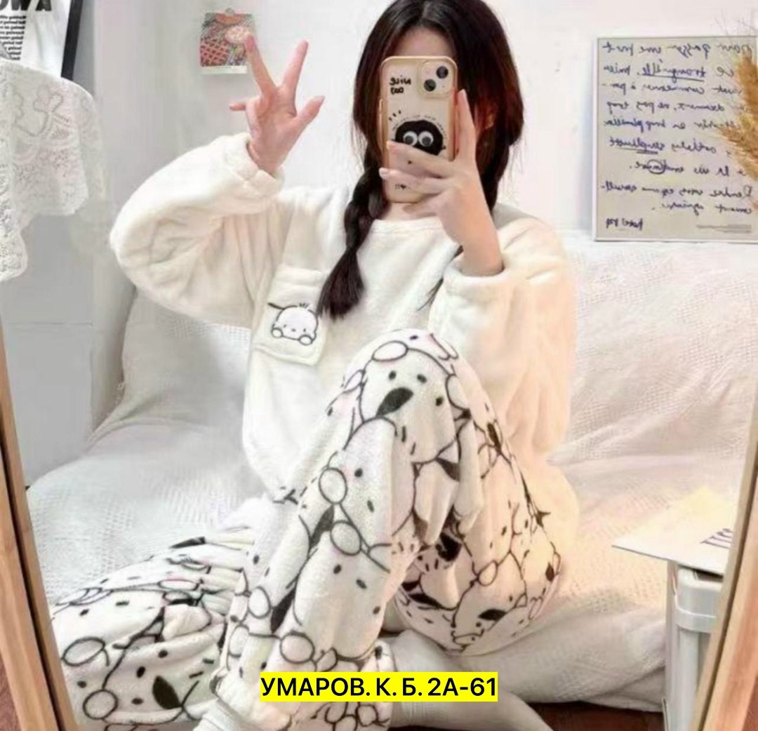 пижама плюшевая,пижама плюшевая теплая со штанами,пижамы для женщин,пижама женская теплая плюшевая,пижамы женски