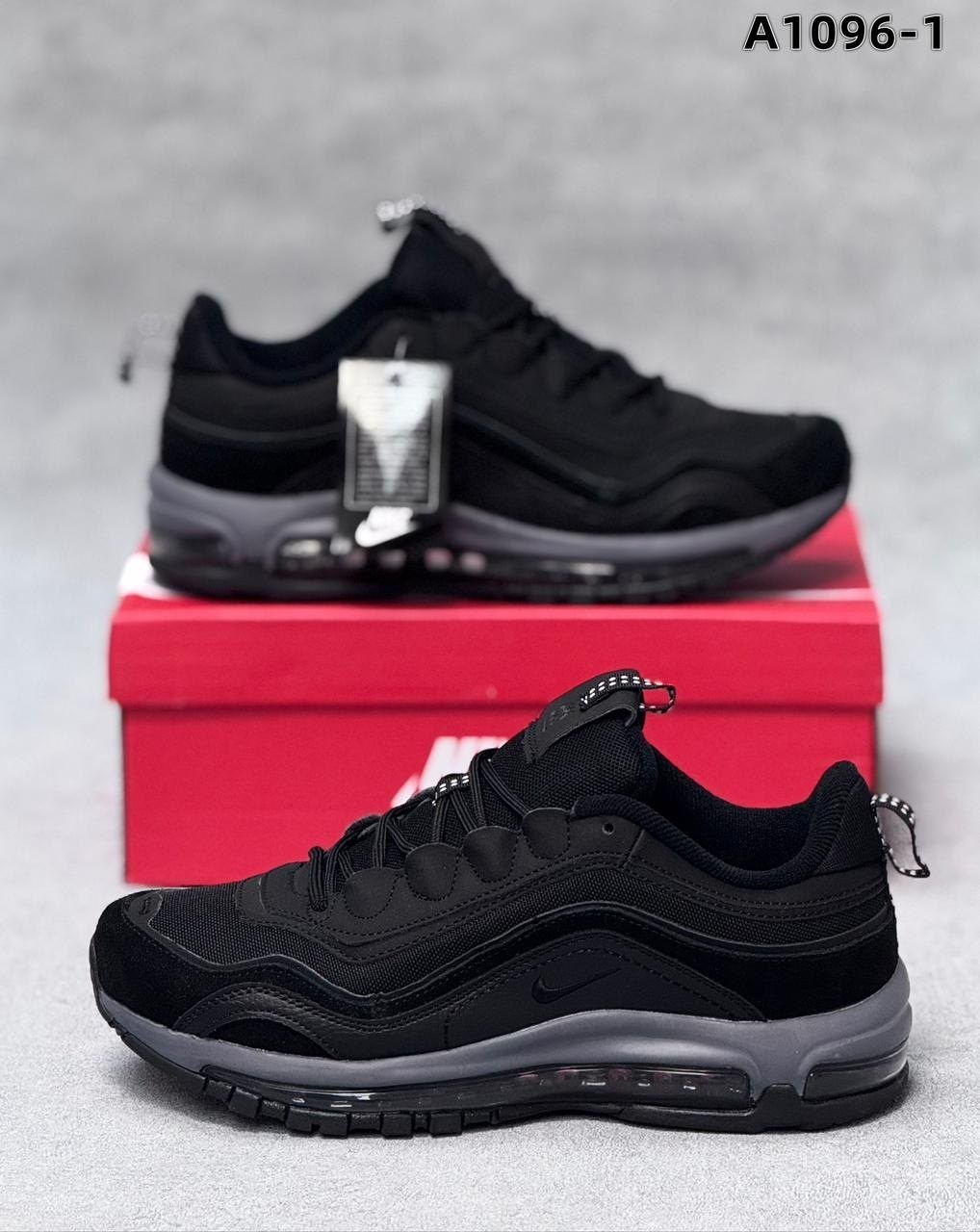 кроссовки,nike air max 97 black,nike air max 97,кроссовки nike air max 97 futura,nike air max 97 triple black
