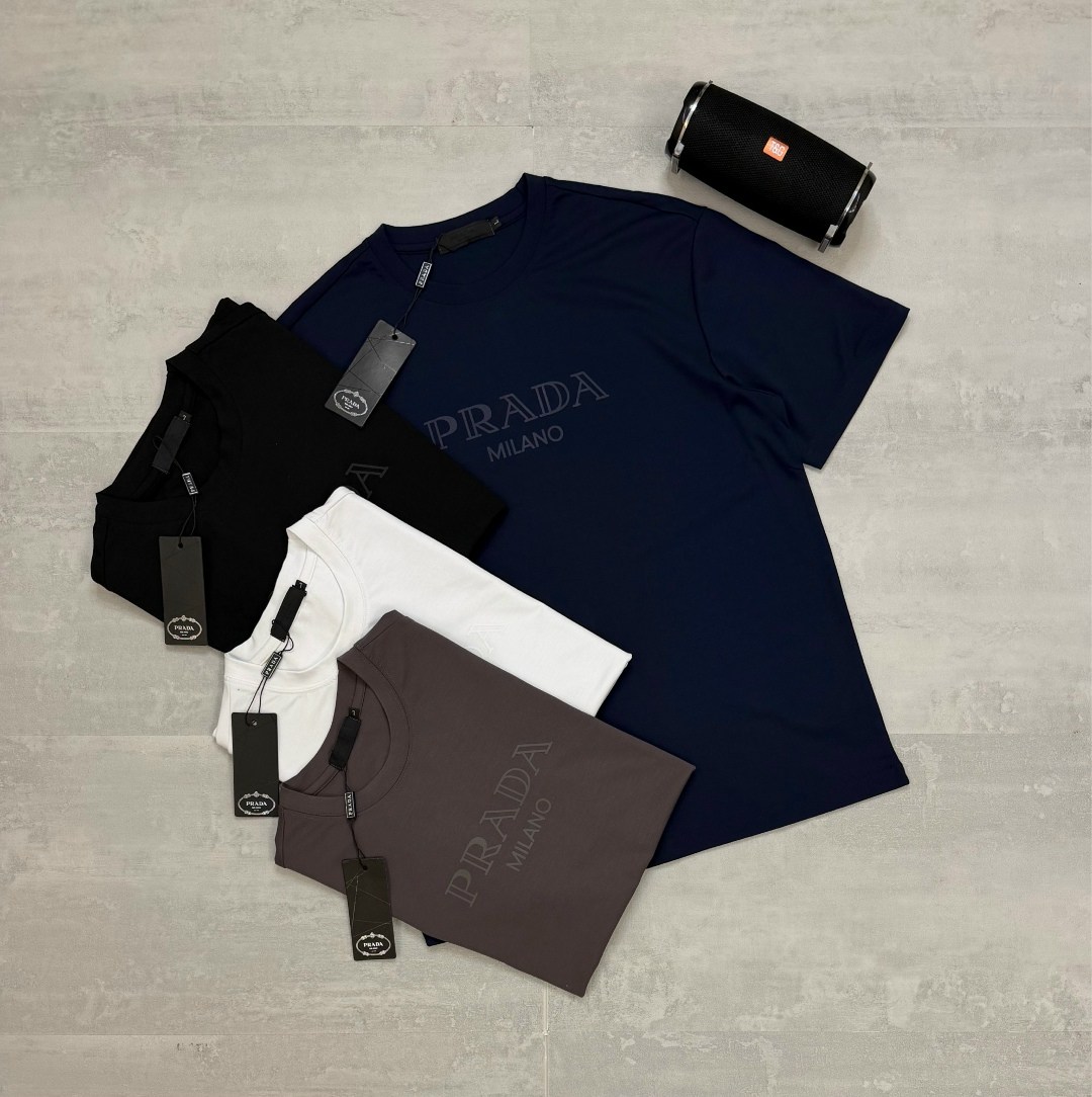 футболка prada,футболка prada milano мужская,футболка прада,мужская футболка,футболки комплект