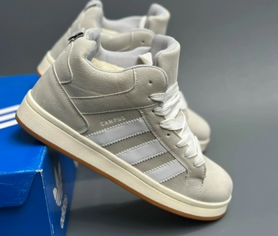 зимние кроссовки adidas campus high цвет серый,зимние кроссовки adidas campus high,кроссовки зимние adidas campus,кроссовки adidas зимние,кроссовки adidas campus