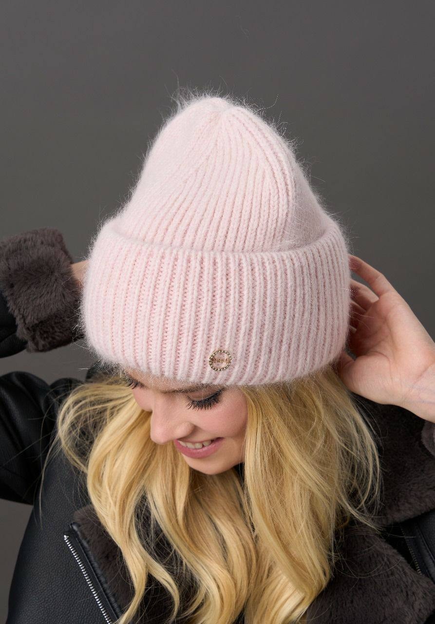 шапка бини с,шапка женская зимния,женская шапка,шапка из ангоры женская,шапка