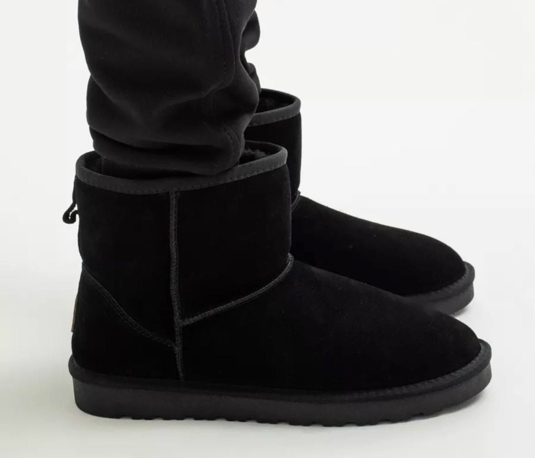 угги ugg classic mini ii черный,угги мужские,угги sacci classic mini black,ugg classic mini black,угги мужские baden sn004-023 черные 41 ru