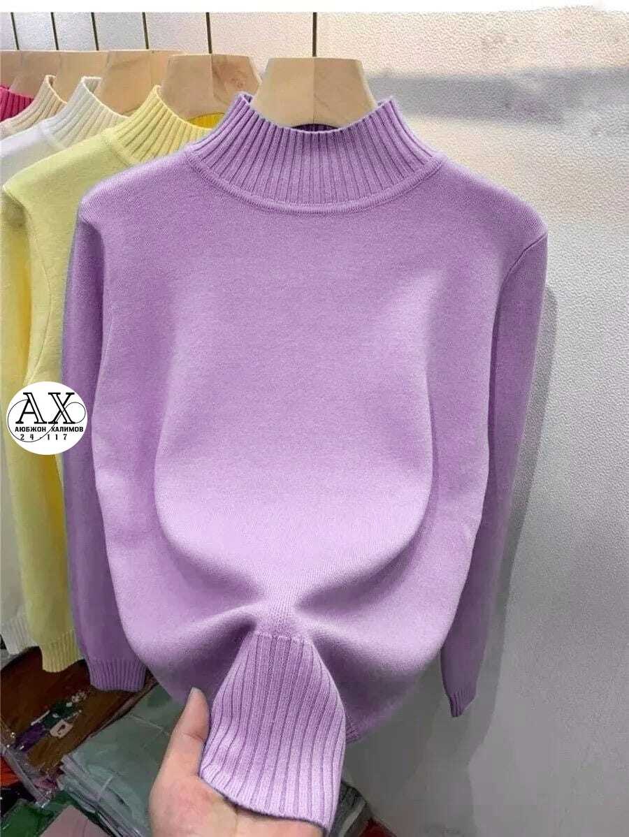 кашемировый свитер с высоким воротником,свитер с высоким воротником,свитер женский однотонный,женский свитер с высоким воротом,свитер с высоким воротом