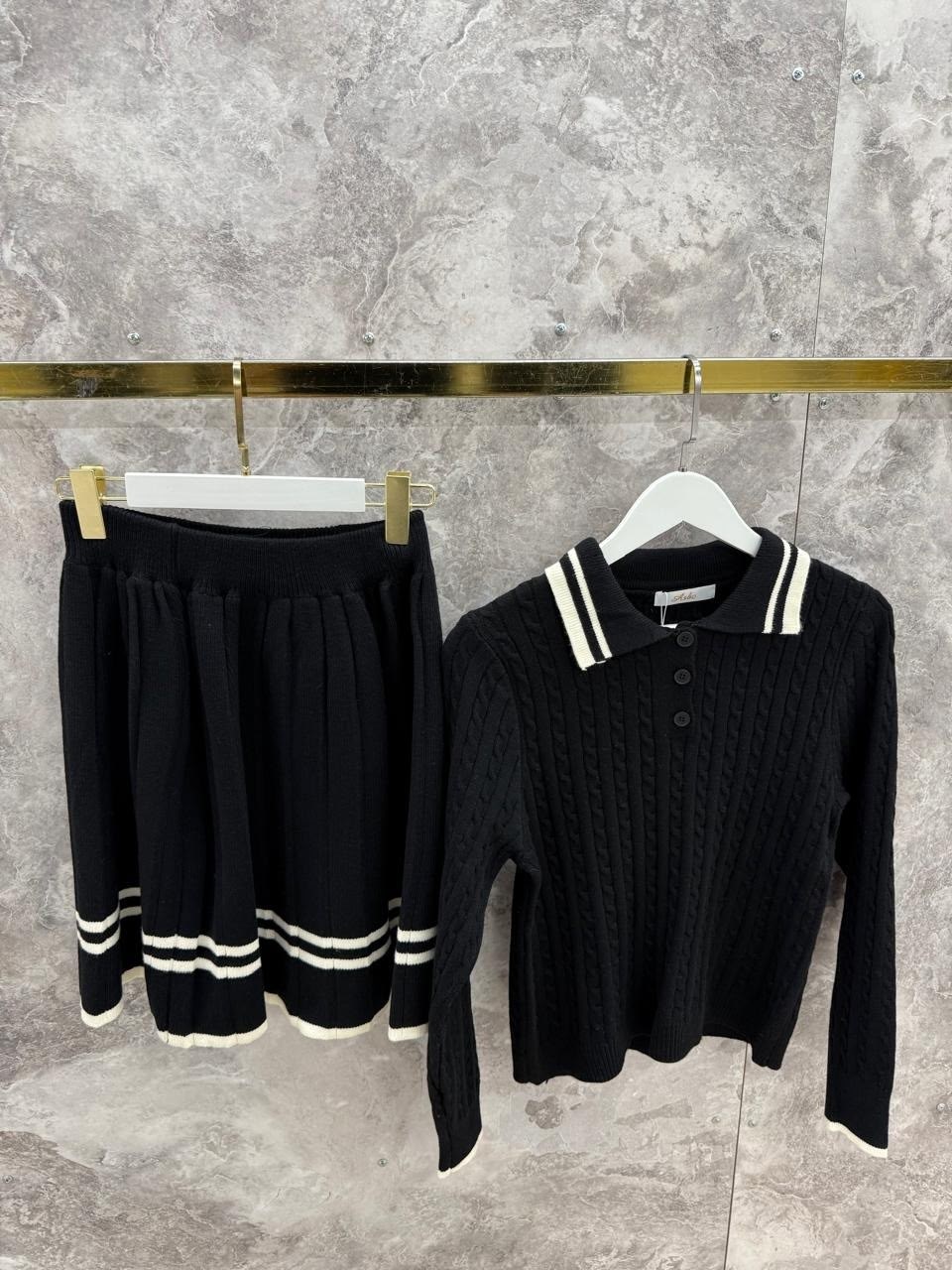 трикотажные костюмы,костюм с юбкой,трикотажный костюм с юбкой,женский костюм с юбкой,модные комплекты