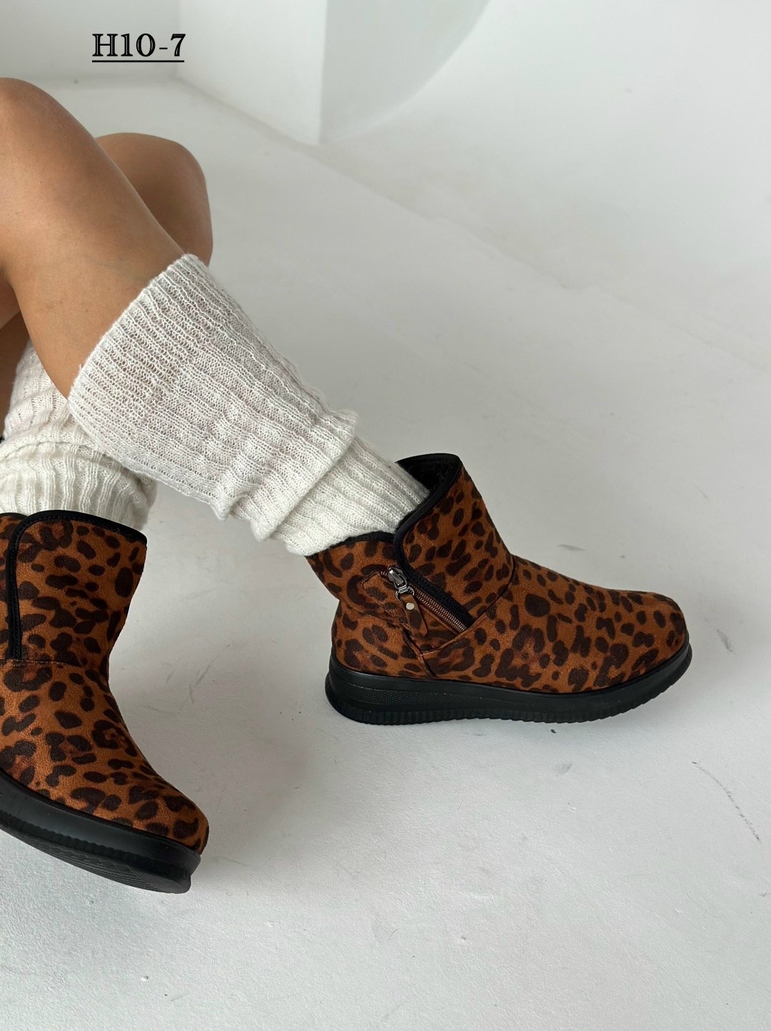 ,женские угги,леопардовые угги, женская,женский дутики