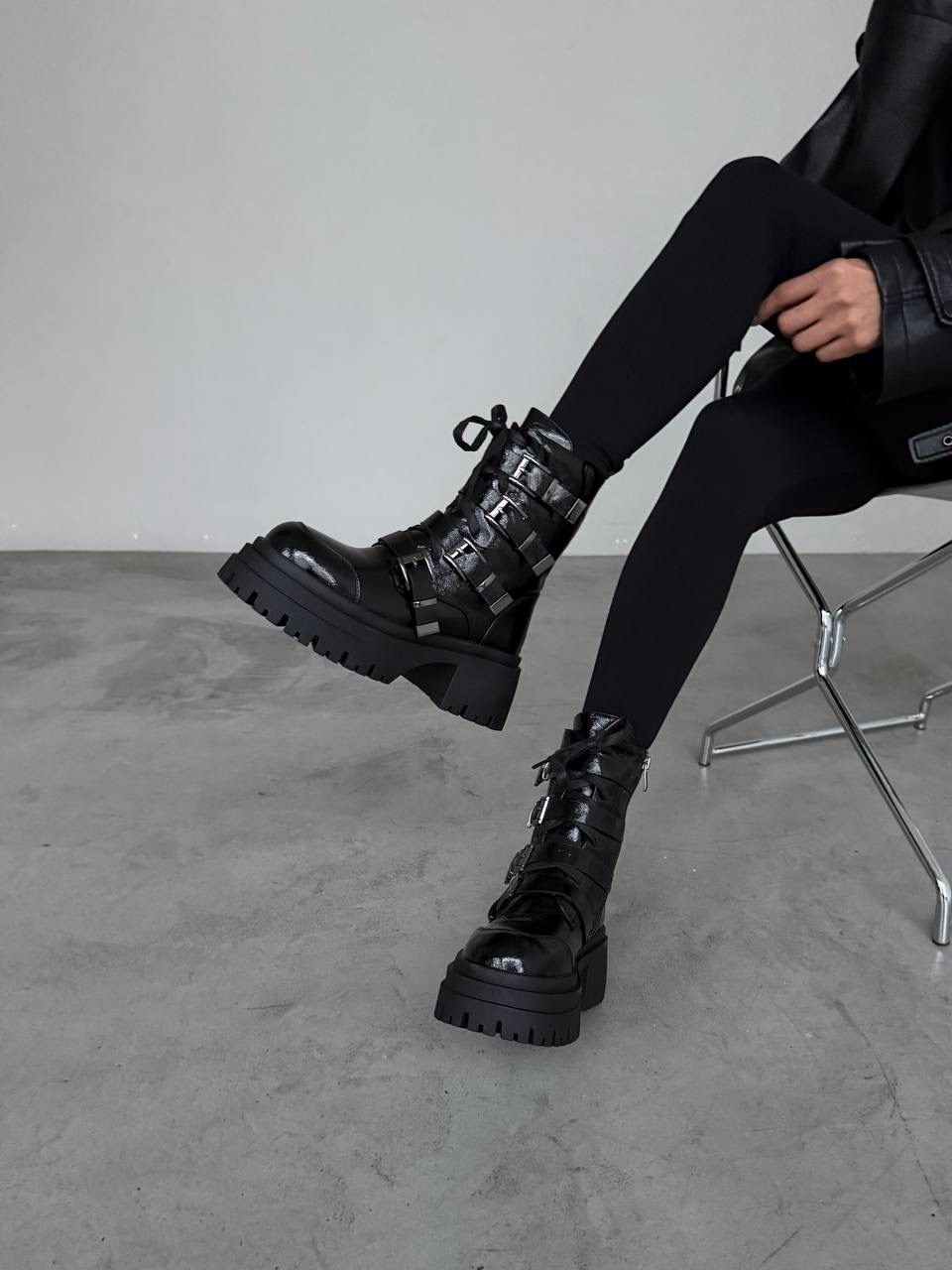 женские ботинки,ботинки на платформе,модные ботинки,ботинки массивные,обуви