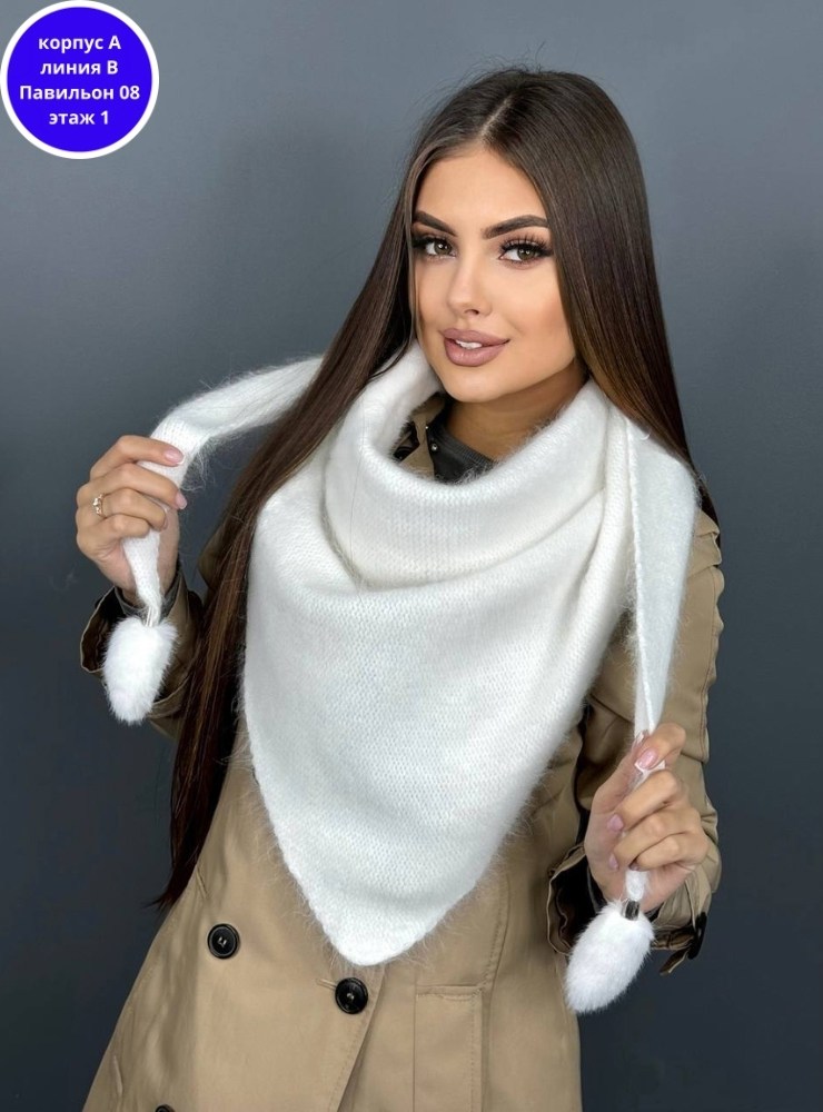 капор с шарфом,шапка для женщин ангора,капор капюшон,капор вязаный,шарф женские