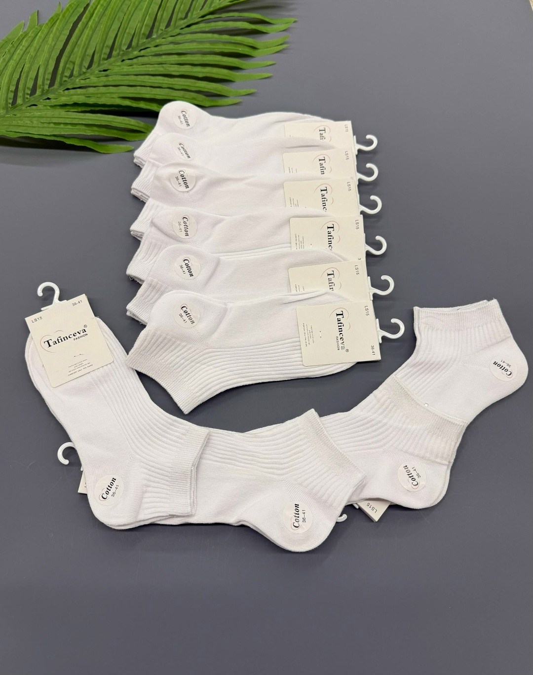 носки женские 10 пар,носки комплект,носки женские,носки 10 пар короткие turkan,носки женские белые