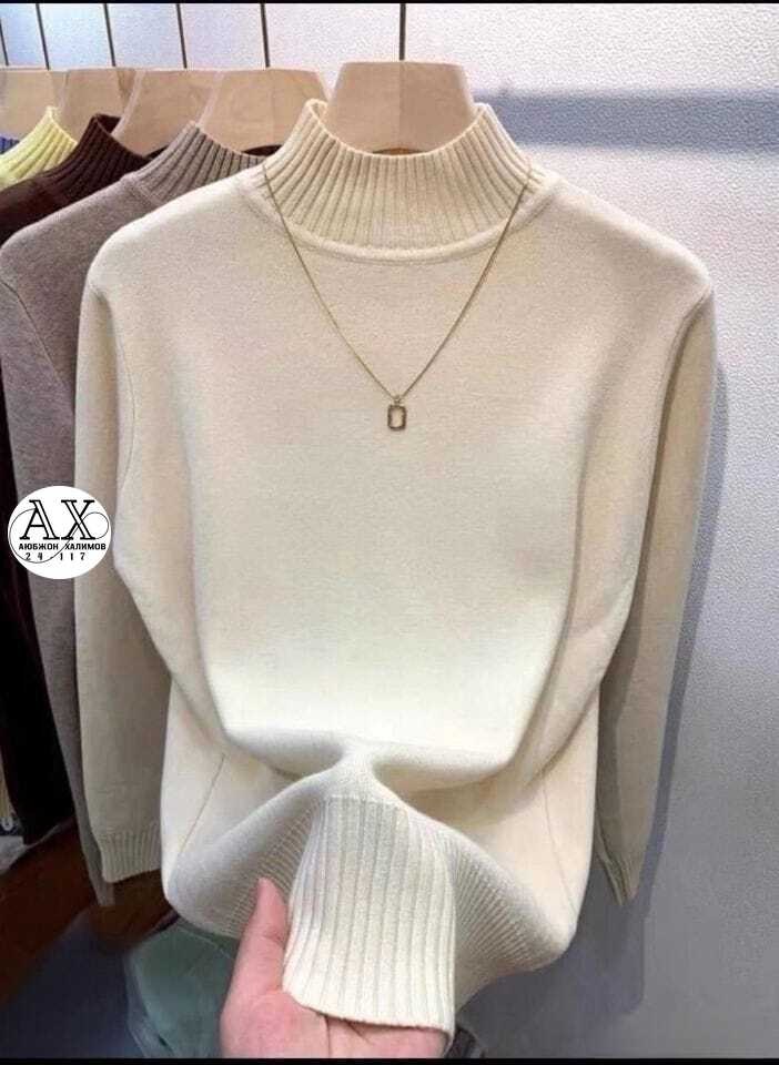 кашемировый свитер с высоким воротником,свитер с высоким воротником,свитер женский однотонный,женский свитер с высоким воротом,свитер с высоким воротом