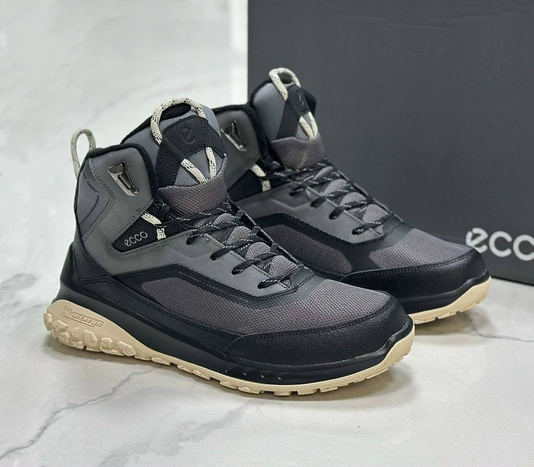 зимние ботинки ecco ult trn mid leather цвет black/grape leaf,ботинки ecco зимние,ботинки утепленные мужские ecco ult-trn 29585420299 черный,ботинки мужские ecco 824314 черные 42 eu,кроссовки мужские