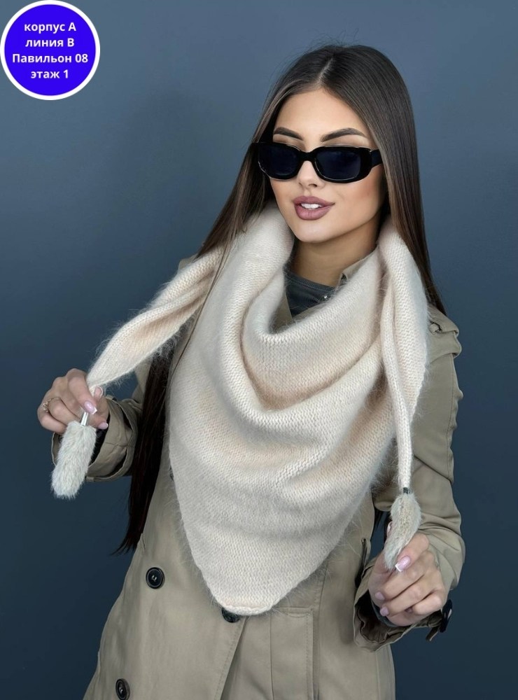 капор с шарфом,шапка для женщин ангора,капор капюшон,капор вязаный,шарф женские