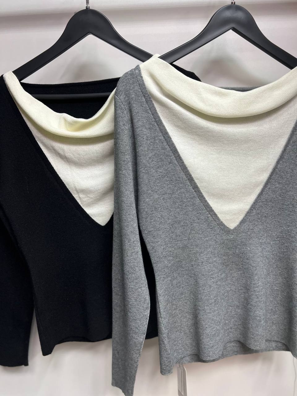 женская кофта,джемпер,кофта с рубашкой,свитер с рукавом,женский пуловер