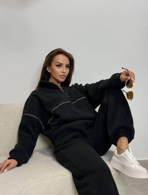 костюм женский на флисе,костюм женский флисовый zagin.m.t. цвет графит,спортивный костюм женский на флисе,костюм женский флисовый,костюм женский