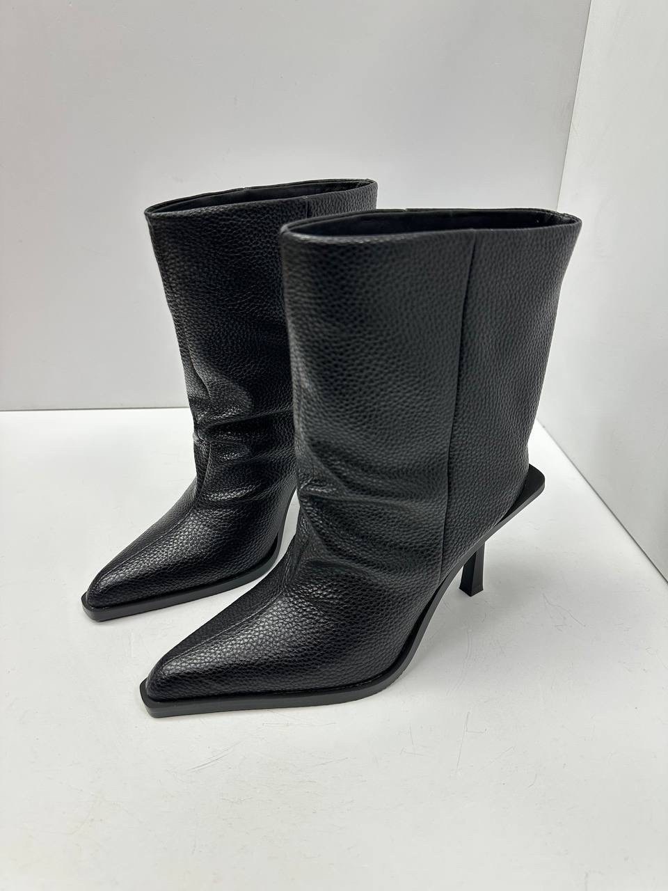 ,ботильоны женские,кожаные ботильоны,кожаные ботильоны zara,ботильоны на каблуке