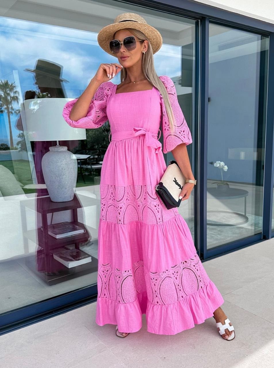 длинное платье летнее,длинное белое платье,белое платье летнее,платье летнее,летнее женское платье