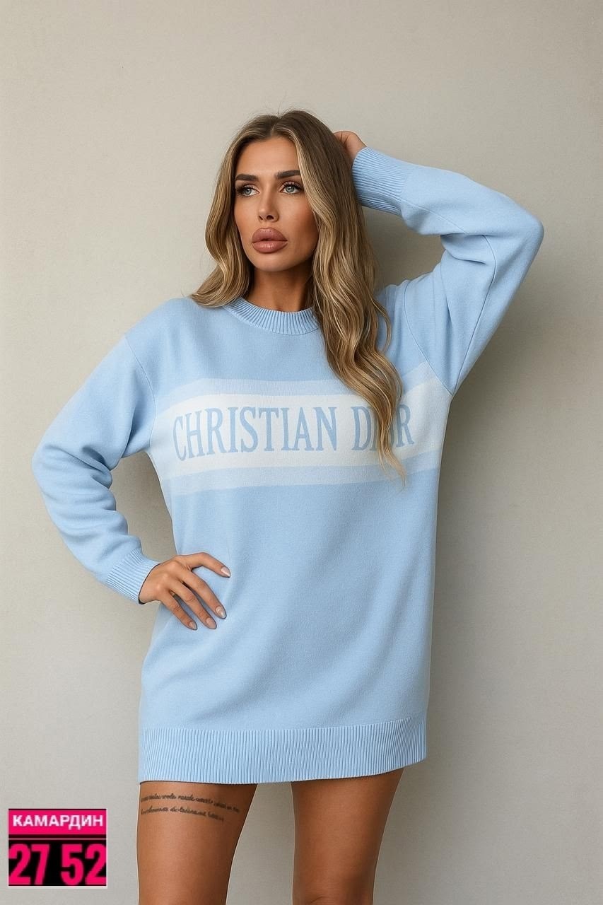 туника женская,туника голубая,свитер оверсайз,вязаная туника,свитера туники