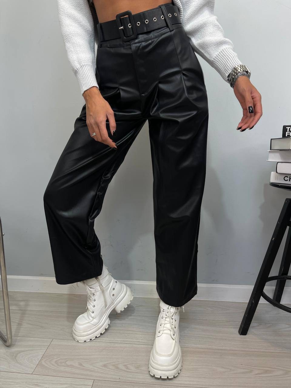 брюки кожаные,штаны кожаные,кожаные брюки женские,брюки из экокожи,брюки эко-кожа
